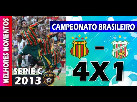 SAMPAIO CORRÊA 4X1 BARAÚNAS  |  CAMPEONATO BRASILEIRO SERIE C 2013