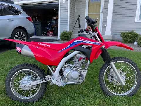 2022 CRF125F DYNOJET Vision 3 Yoshimura Exhaust Tune
