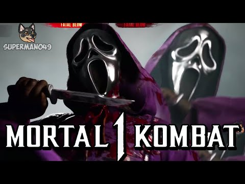 The DOUBLE GHOSTFACE Brutality Is The Best!! - Mortal Kombat 1: "Ghostface" Gameplay (BHFCC)