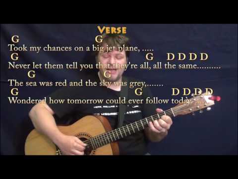 Going to California (Led Zeppelin) Fingerstyle Guitar Cover Lesson with Chords/Lyrics