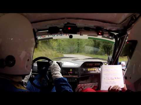Rally citta di Pistoia 2016 cameracar Martinelli - Vestrucci  Ps 8 Montevettolini