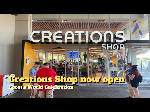 New Creations Shop opens at Epcot