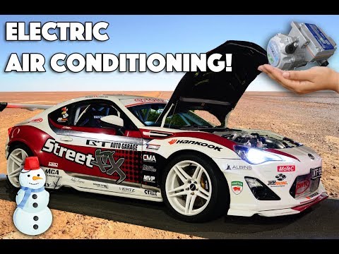How we set up ELECTRIC AIR CONDITIONING in our 1300 hp road-going race car
