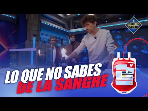 CIRCUITO SANGRIENTO - Marron nos enseña las peculiaridades científicas de la sangre  - El Hormiguero