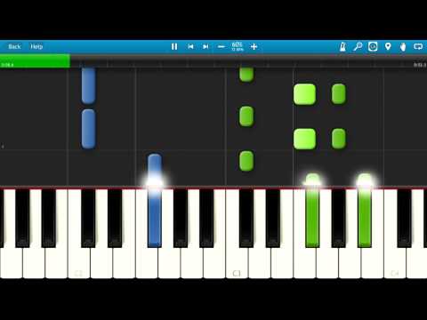 Cool easy song to play on piano synthesia