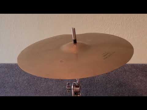 >>Video<< Repaired Zildjian 16" A Series Medium Thin Crash Cymbal image 5