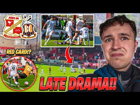 LAST MINUTE HEARTBREAK in NINE GOAL THRILLER - Swindon Town 5-4 Bradford City Vlog