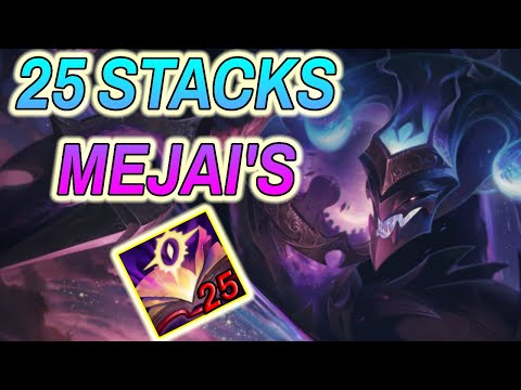25 STACKS ON MEJAI'S - AP SHACO JUNGLE S14.13 RANK: EMERALD II