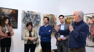 preview picture of video 'Santo Nania inaugura la Mostra collettiva la Donna nell'Arte - Legnano'
