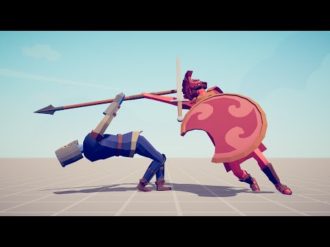 HOPLITE vs EVERY UNIT - Totally Accurate Battle Simulator TABS