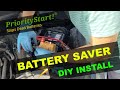 Installing the Priority Start! 12v automatic battery saver