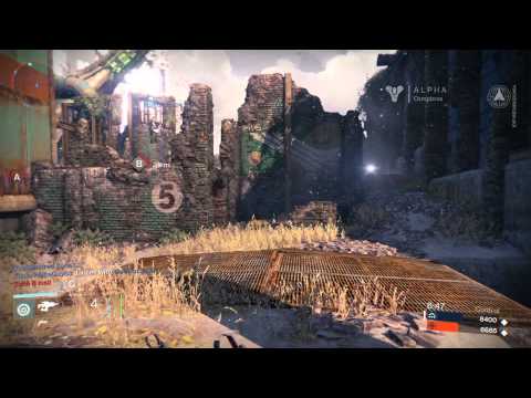 Destiny Alpha Multiplayer From An FPS Noob (No Commentary) - Part 1