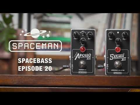 Ep. 20: The Apollo VII Overdrive and Saturn VI Harmonic Booster by Spaceman (Bass Demo)
