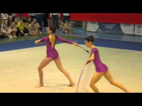 Trofeo Infantino 2012 - Coppia Cerchio Clavette: Allegra e Matilde