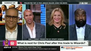 NBA TODAY   Perkins explains why Chris Paul would be a better fit with the Lakers over the Clippers