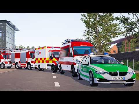 Emergency Call 112 – Praha Police & Firefighters Rapid Response On Duty! 🚓🚒🔥 4K Ultra