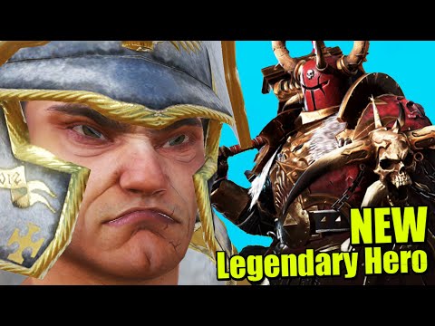 The NEW Legendary Chaos Warrior Hero is The Arch Enemy of Karl Franz..
