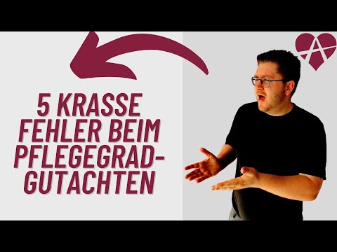 , title : '5 krasse Fehler beim Pflegegrad-Gutachten durch den MDK (Medizinischer Dienst) & Mediprof'