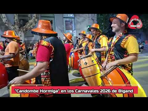 CANDOMBRE HORMIGA EN BIGAND CARNAVALES 2026