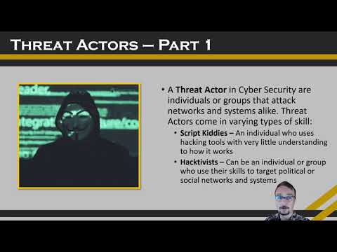 CompTIA Security+ | Lesson 2 | Threat Actors and Threat Intelligence