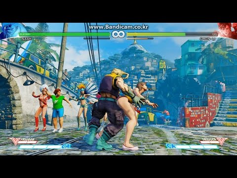 Nash loves Chun-li(Street fighter 5)