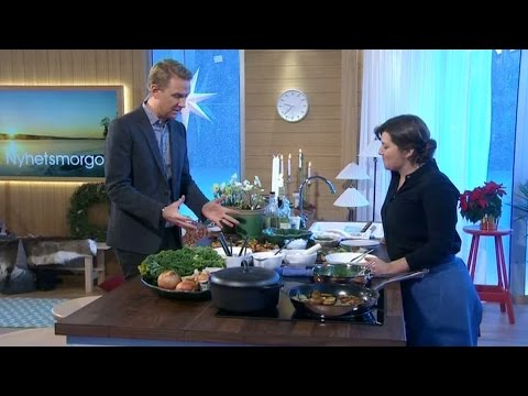 Kavring och inkokt lax på julbordet - Nyhetsmorgon (TV4)