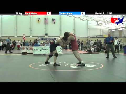 Paul Weiss vs. Tucker Lane at 2013 ASICS University Nationals - FS