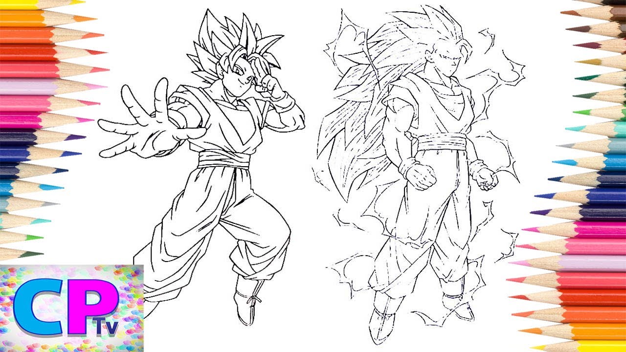 Dragon Ball  Son Goku/Dragon Ball Son Gohan Coloring Pages/Disfigure - Blank [NCS Release]