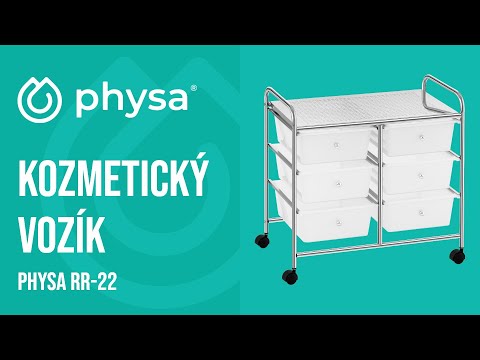 Video - Kozmetický vozík - 6 zásuviek