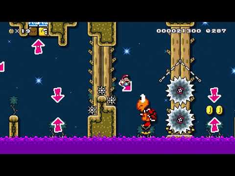 Koopaling Acrobatics [hard] - Super Mario Maker 2