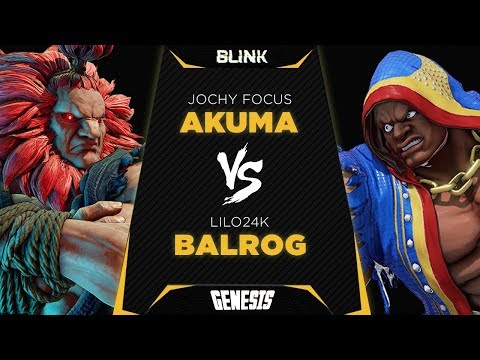 Jochy Focus (Akuma) vs Lilo24K (Balrog) - Blink Genesis - Losers Final