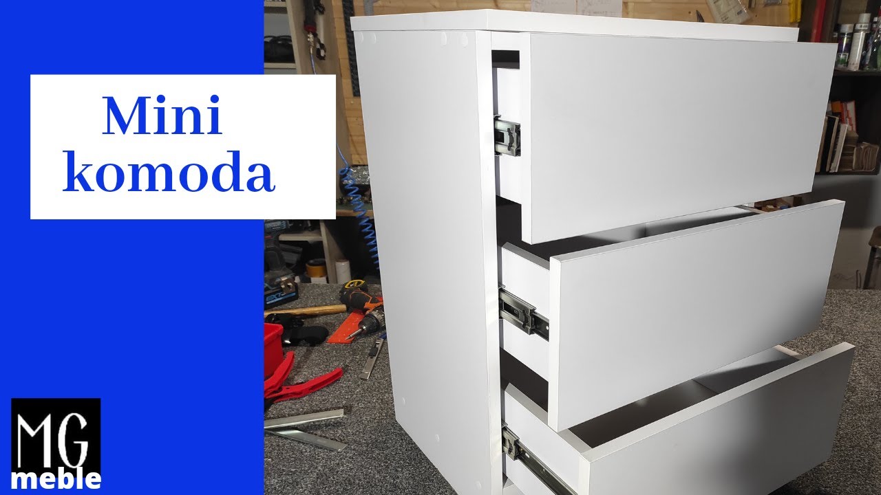 Jak zrobić małą szafkę. Mini komoda.