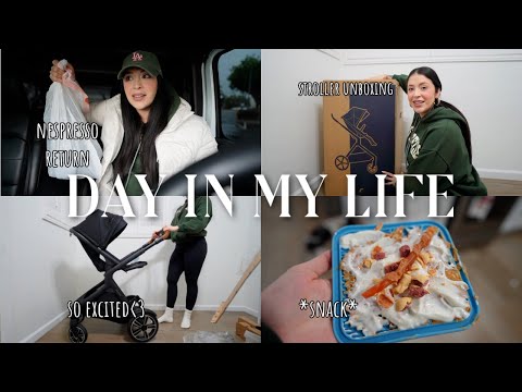 day in my life: unboxing our new stroller👶🏻 costco returns & rant✨