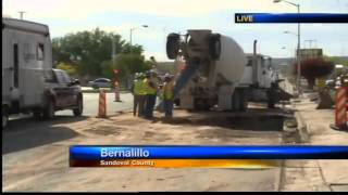 preview picture of video 'Bernalillo lacks water, US 550 lane'