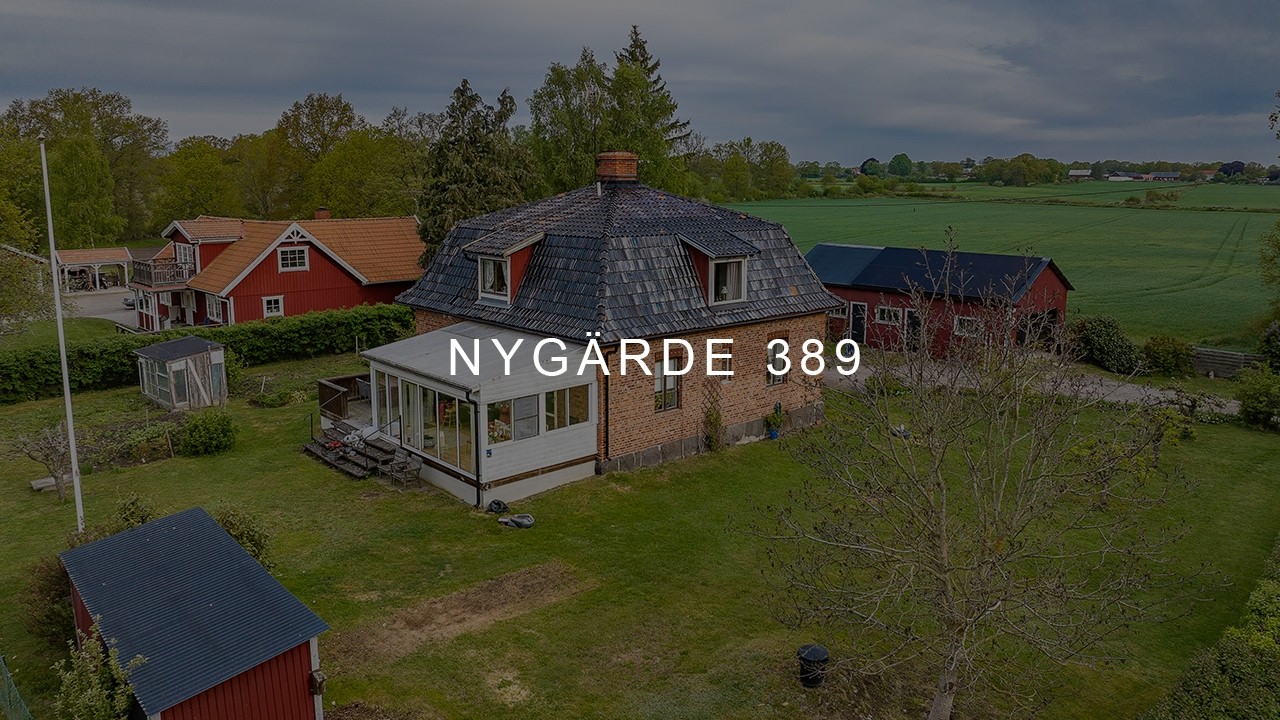 4 rum Villa på Nygärde 389 Kalmar Kalmar kommun - video