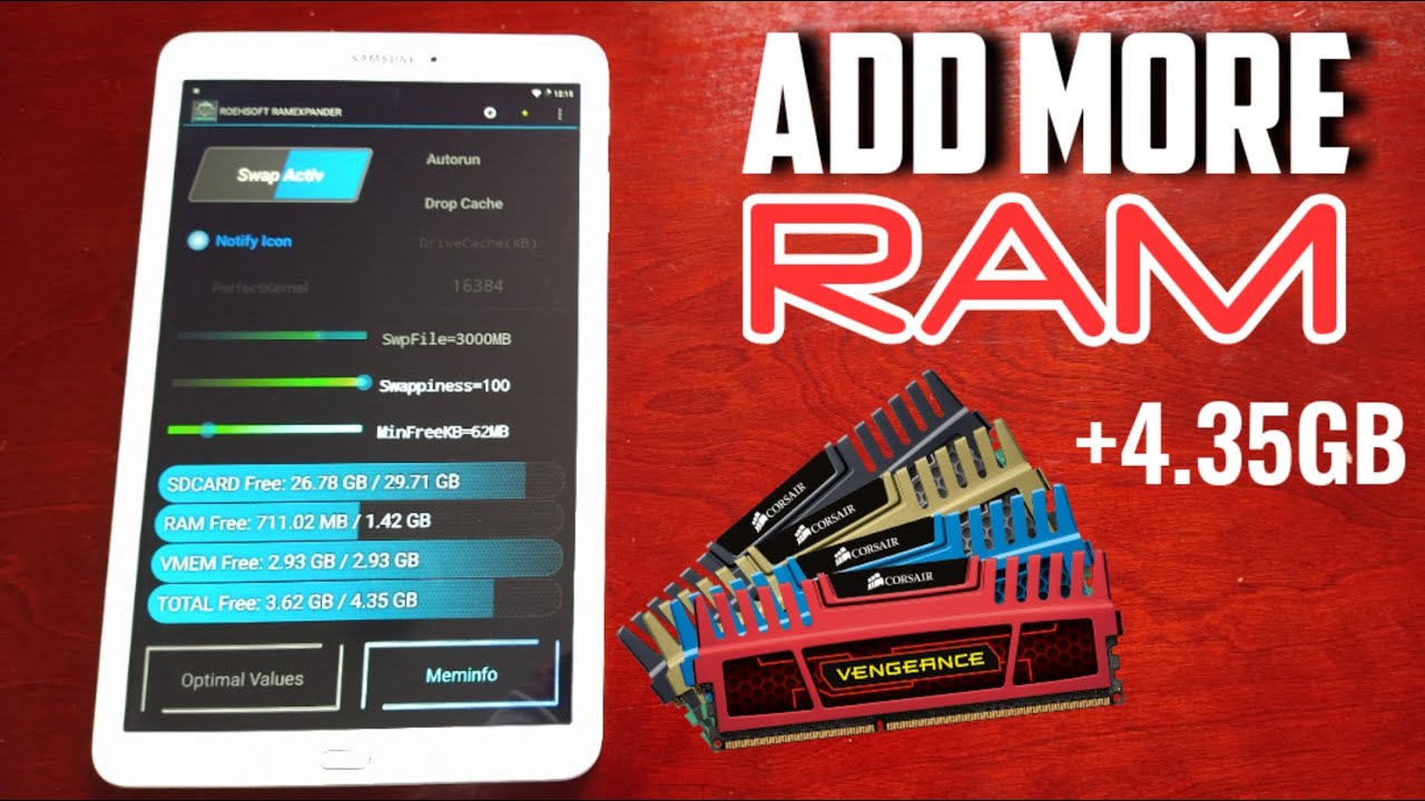 Samsung Galaxy Tab E 9.6 How To Increase Ram From 1.5GB Upto 4.3GB No Joke 100% Working Method