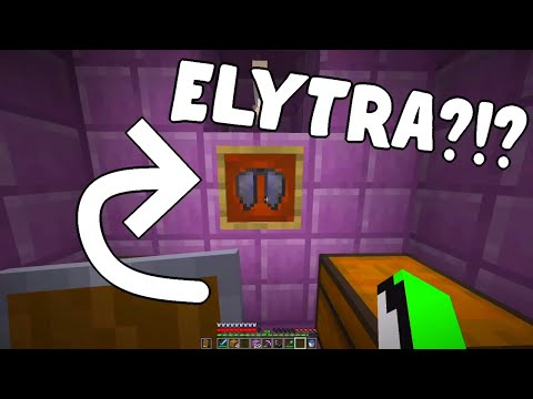 Dream just casually gets elytra during manhunt (full clip)