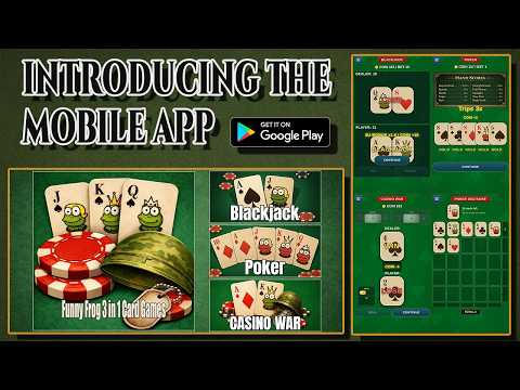 Blackjack Poker Casino War HUB video thumbnail
