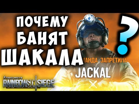 Почему Шакала банят в рейтинге? Ему нужен нёрф? Rainbow Six Siege (Перевод)
