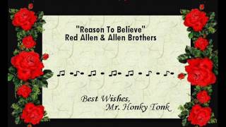 Reason To Believe Red Allen & Allen Brothers