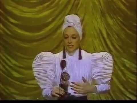 Liliane Montevecchi wins 1982 Tony Award for Best Featured Actress in a Musical