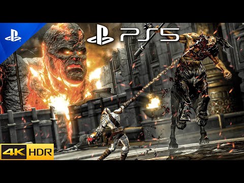 (PS5) GOD OF WAR 3 REMASTERED - Kratos vs Helios | ULTRA High Graphics Gameplay [4K 60FPS HDR]