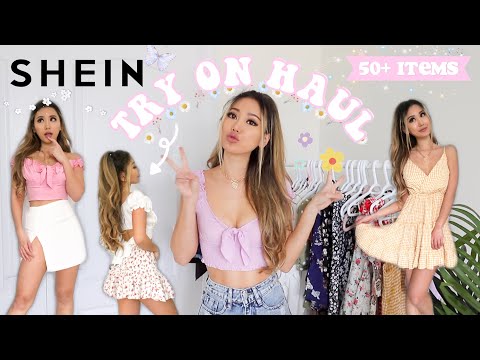 SHEIN TRY ON HAUL *NEW IN* over 50+ items | Discount code 2020