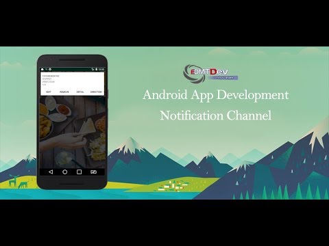 Android Development Tutorial Order Food App Part 34 Notification Channels Android Oreo