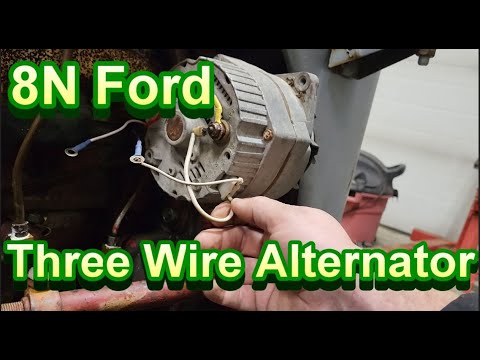 Connecting a Three Wire Alternator to my 8N Ford!