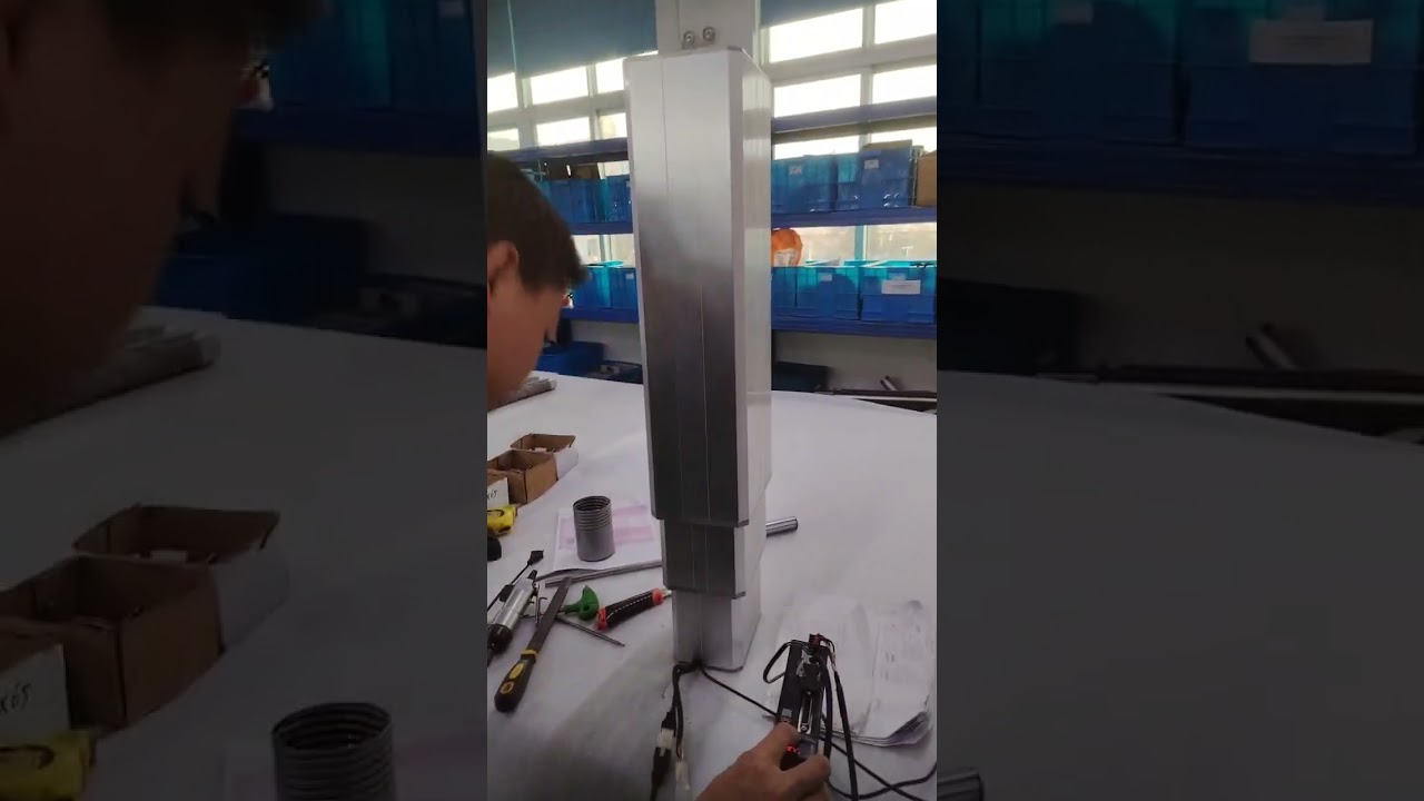 Ultra-Smooth! Servo Telescopic Lifting Column Demo