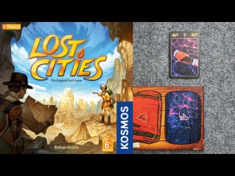 WHAT'S NEW Lost Cities 6th City Expansion and PLAYTHROUGH