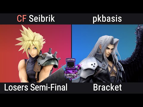Flynn's Arcade 100 - Smash Ultimate Losers Semi Final - Seibrik (Cloud) Vs PKBasis (Sephiroth)