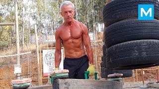 STRONGEST 64-Years-Old Grandpa - Mike Millen | Muscle Madness
