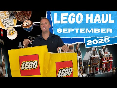 LEGO Haul Video - September 2025 Back to Hogwarts #lego #harrypotter #hogsmeade